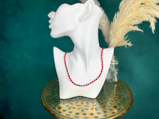 Halmoni Treasures: Handcrafted Boho Jewelry FIRE COLLECTION: necklace